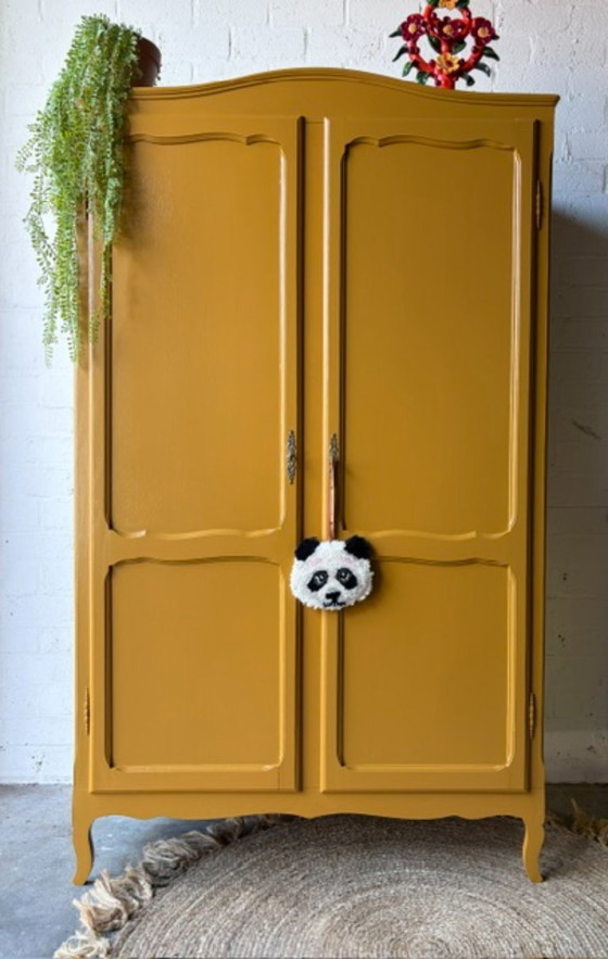 Vintage Antique Girls' Closet, Wardrobe Restyled – Wood (photo 15 of 19)