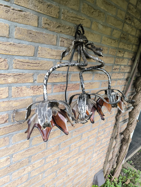 Image 1 of Lampada brutalista degli anni '70