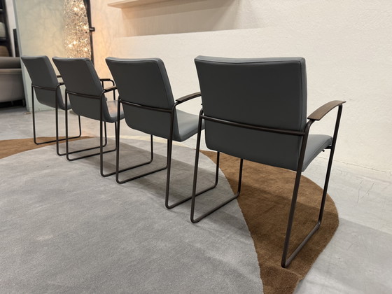 Image 1 of 6 Sedia da pranzo Leolux Talos Ceras Dew Leather