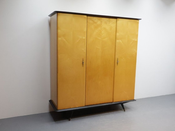 Image 1 of Vintage wardrobe | 3 doors | Slanted legs