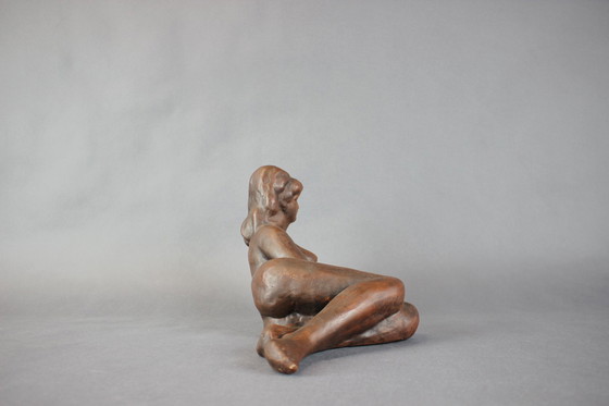 Image 1 of Grande statuetta di Act di Bohumil Kokrda, Cecoslovacchia, anni '80