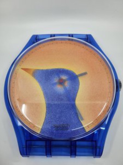 Jean Michel Folon Wandklok van Swatch 1993