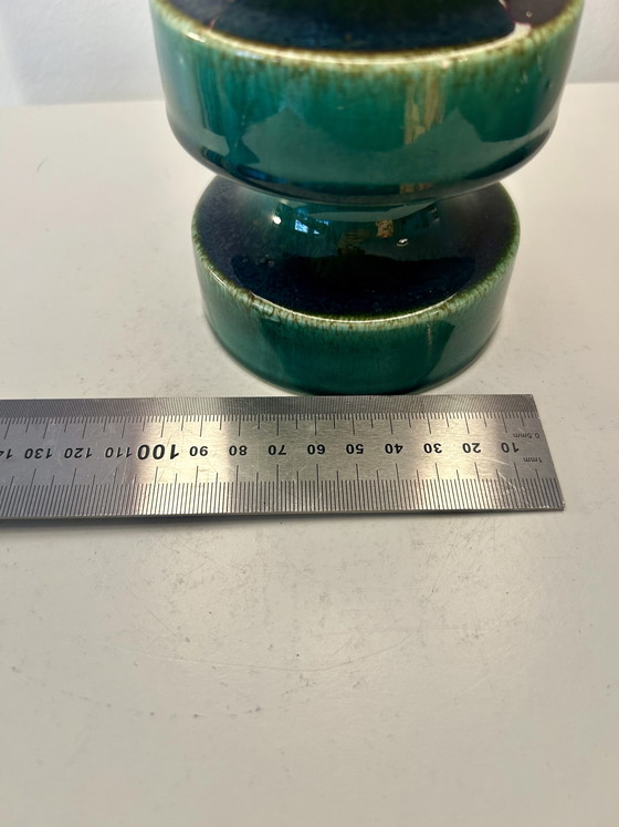 Image 1 of Charmante vaaslamp gemaakt van een zeer zeldzame vaas door Cari Zalloni voor Steuler Keramik.