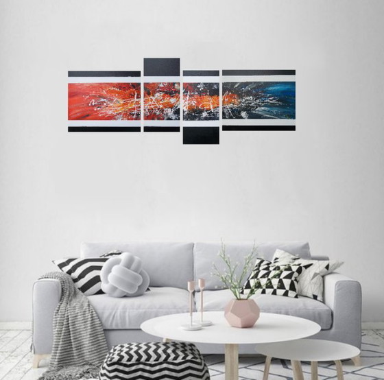 Image 1 of NEXUS – Originalgemälde des Künstlers 2Luss'Art