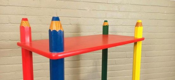 Image 1 of Vintage Pierre Sala pennen- en pennenhouder