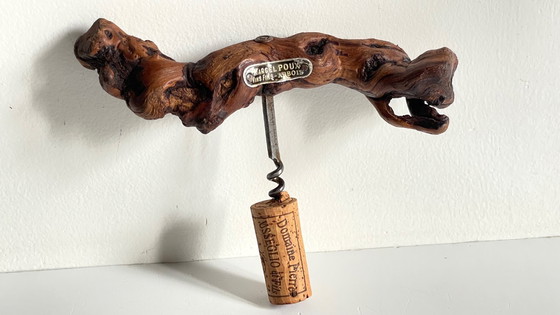 Image 1 of Tire-BOUCHON en Bois VINTAGE