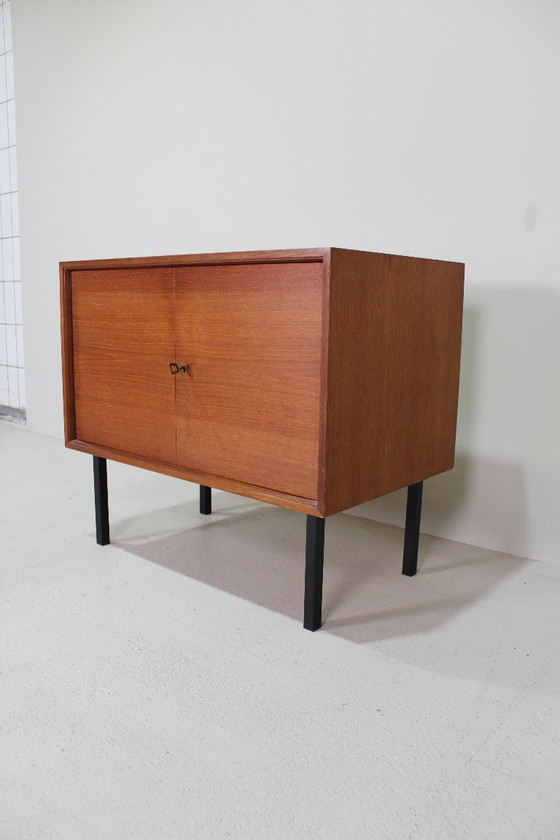 Image 1 of Meuble vintage en teck, buffet - 1960s