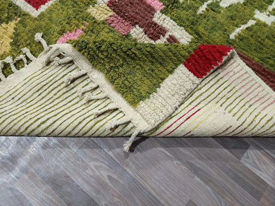 Handgefertigter marokkanischer Wollteppich, große Größe 250x150 cm, handgefertigt. – Teppiche & Läufer, Wool (photo 11 of 11)