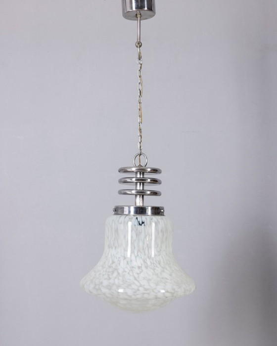 1960s Vintage Murano Glass Pendant Lamp – Carlo Nason Design – Chandeliers (photo 4 of 12)