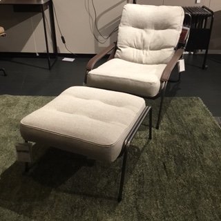 Image 1 of Fauteuil Zanotta Maggiolina avec Poef