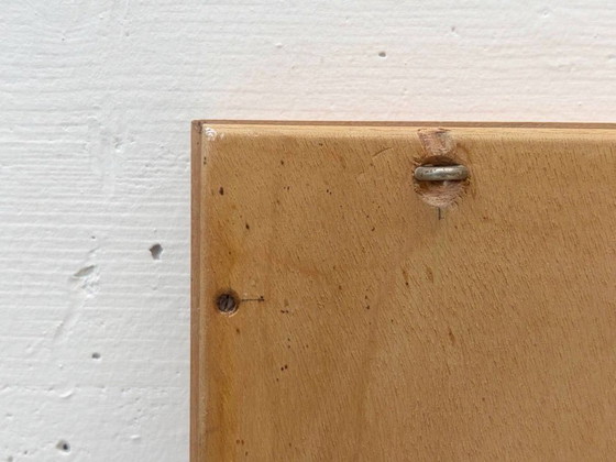 Specchio da parete stretto di metà secolo con cornice in legno – anni '60/'70 – Wood (photo 7 of 10)