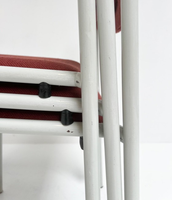 Image 1 of Set aus 4 stapelbaren Stühlen von Gijs van der Sluis, 1970er Jahre