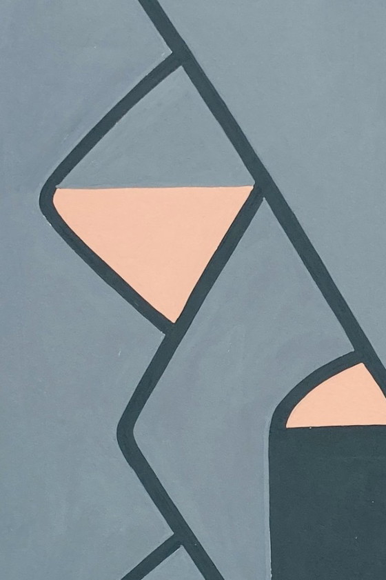 Image 1 of Ton Pape - Opera d'arte originale a guazzo d'epoca