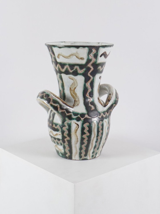 Image 1 of ROBERT PICAULT - Ceramic vase circa 1960