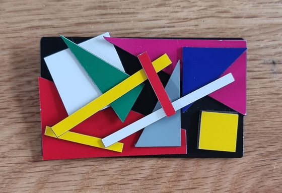 Design Broche Ronne Löwensteyn – Decoratieve objecten, Metal, Plastic (photo 5 of 7)