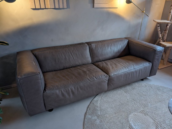 Image 1 of Cartel Living Replay Dreisitzer-Sofa Stahl