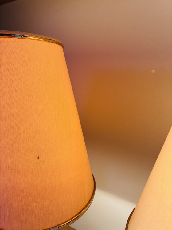 Image 1 of Set Hollywood Regency Tischlampen 