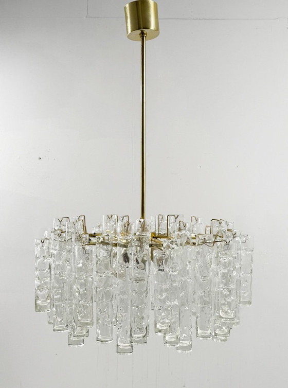 Image 1 of Lampadario/plafoniera di grandi dimensioni di metà secolo di Doria, Germania, anni '60