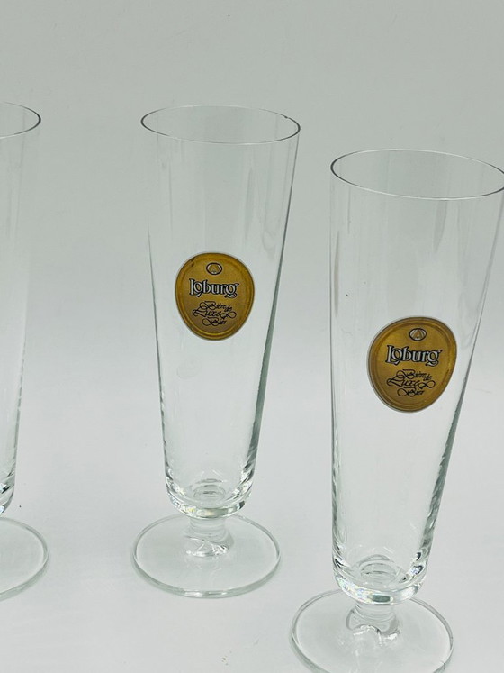 Set di 6 bicchieri flûte da birra Loburg, Bicchieri e caraffe, Vetro, Trasparente (foto 5 di 8)