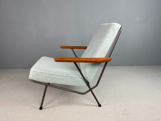 Image 1 of Koene Oberman Fauteuil Met Teak Armleuningen Voor Gelderland, 1954