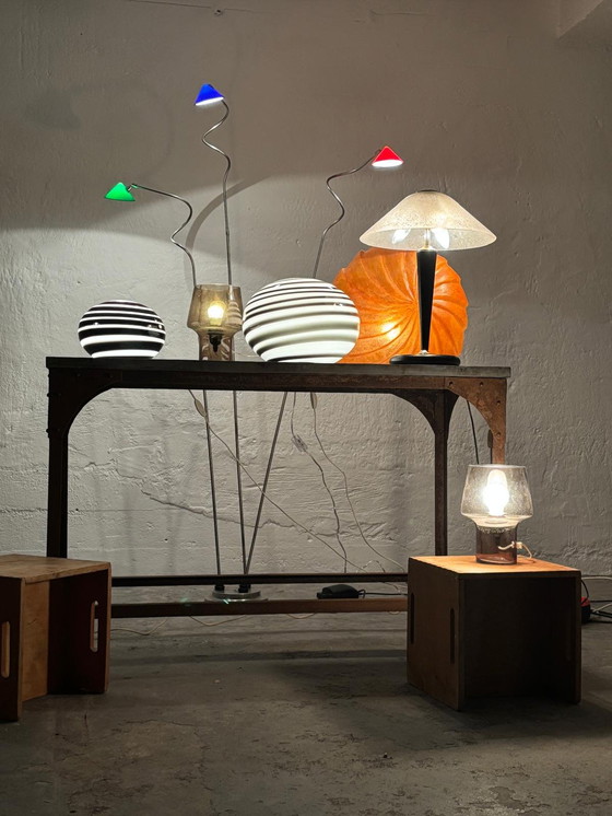 Image 1 of Tavolo industriale vintage con piano in pietra