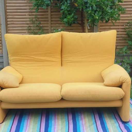 Cassina Maralunga Sofa – 2 zitsbanken, Cotton