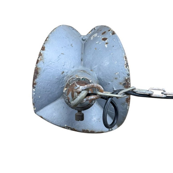 Image 1 of Suspension industrielle vintage n° 2 par Esla avec miroirs