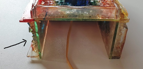 Image 1 of Lámpara de pared estilo Chartres