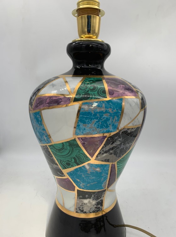 Image 1 of Share boni 1980s ceramic table lamp