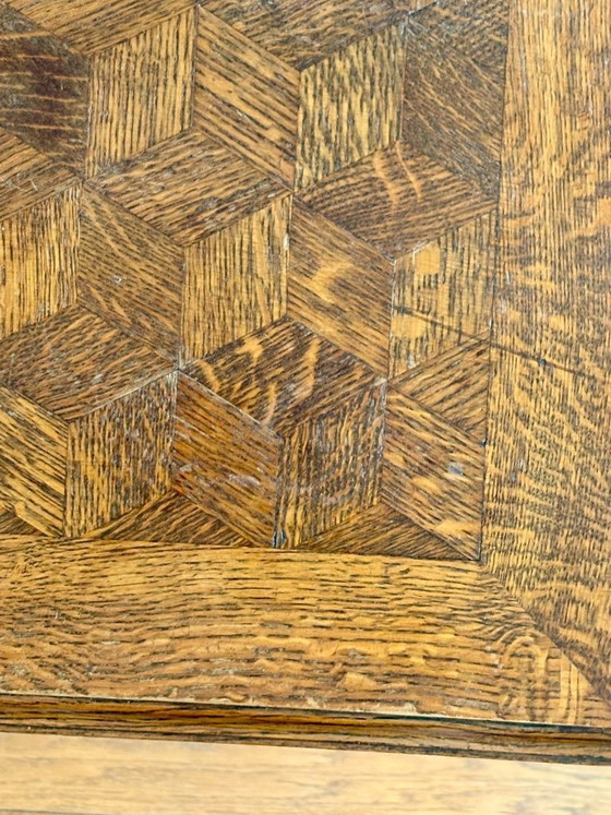 Image 1 of Tavolo da pranzo allungabile in stile Art Déco