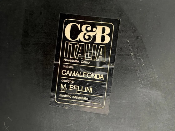 Image 1 of Iconic Camaleonda  Seating Set by Mario Bellini for C&B Italia with Gli Scacchi  Complements