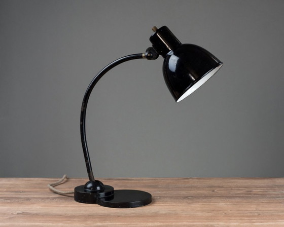 Image 1 of Original Zirax Bauhaus table lamp 1930s – Industrial desk lamp with patina