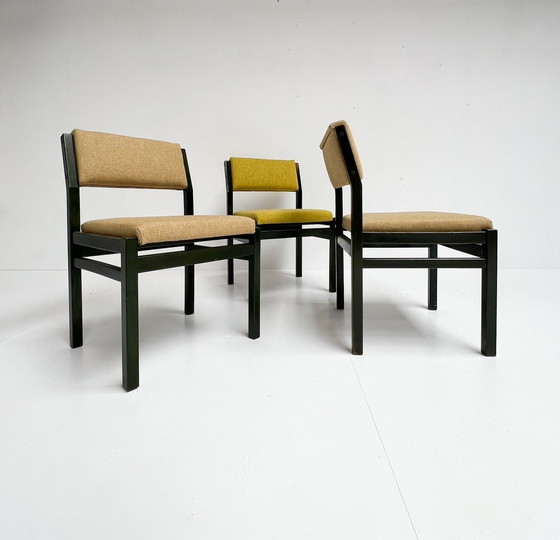 Image 1 of Pastoe Dining Chair Sa07 By Cees Braakman, 1970's (By Piece)