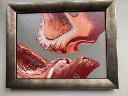 Fiery swell: painting