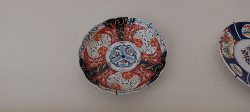Japanese Imari Wall Plates 5 pieces