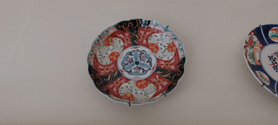 Image 1 of Japanische Imari-Wandteller, 5 Stück