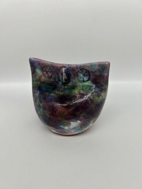 Image 1 of gufo in ceramica