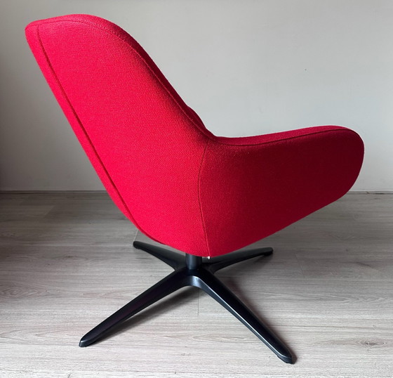 Fauteuil design Pode Spot One, Textile, Rouge (photo 5 sur 6)