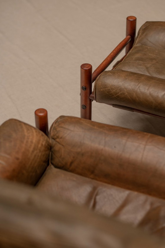 Image 1 of 'Inca' Sessel-Set von Arne Norell, 1960er Jahre