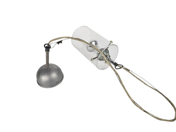 Image 1 of Design olandese - Pola International Amsterdam - Lampada a sospensione - Vetro - Metallo - Anni '90
