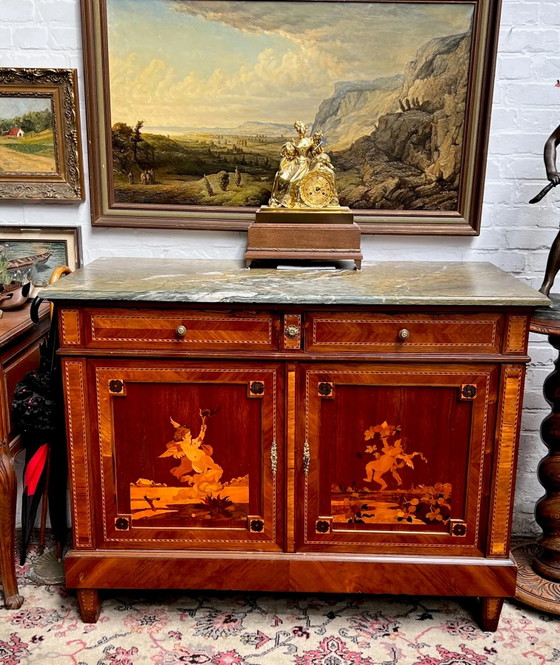 Cassettiera in stile rinascimentale – Cassettiere, Wood, Renaissance (photo 6 of 10)