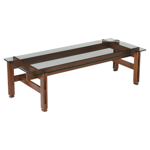 Couchtisch Modell 2315 aus Pergament von Giorgio Tura für Aldo Tura Milano, 1980