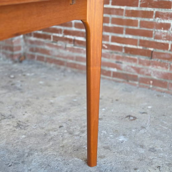 Henning Kjaernulf, Vejle Denmark, vintage 60s table, Dining tables, Wood, Brown, Scandinavian (photo 15 of 18)