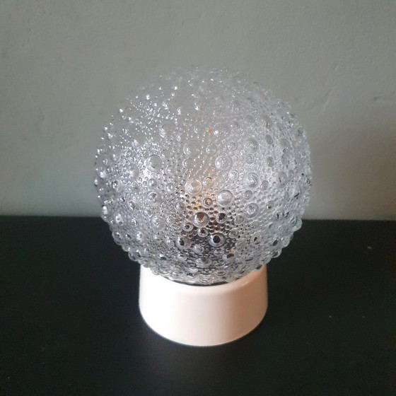 Image 1 of Lampada da soffitto/parete vintage con bolle di vetro - lampada da soffitto