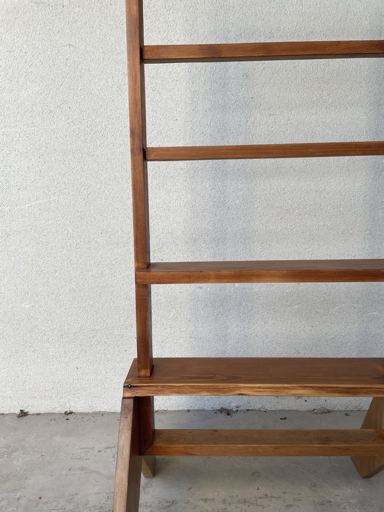 Image 1 of Valet de chambre industriel en bois massif