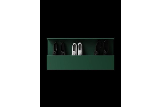 NICHBA Shoe Box Shoe Rack 100 cm – Green – Wardrobes, Metal (photo 2 of 5)
