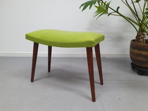 Tabouret des années 1960. Tabouret vintage du milieu du siècle.