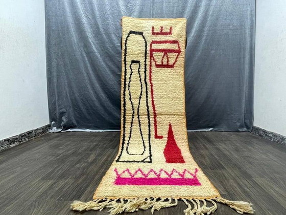 Handmade Moroccan runner rug 300cm x 70cm – Rugs & carpets, Wool (photo 7 of 7)