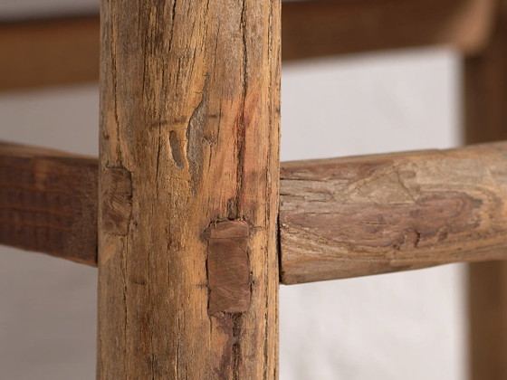 Mesa auxiliar cuadrada antigua (c.1850) #2, Mesas de comedor, Madera, Marrón, Rustic (foto 23 de 27)