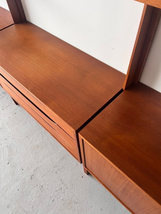 Image 1 of Bibliothèque modulaire de Torbjörn Afdal, Norvège des années 1960